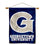 College Flags & Banners Co. Georgetown Hoyas House Flag and Wood Banner Pole Set