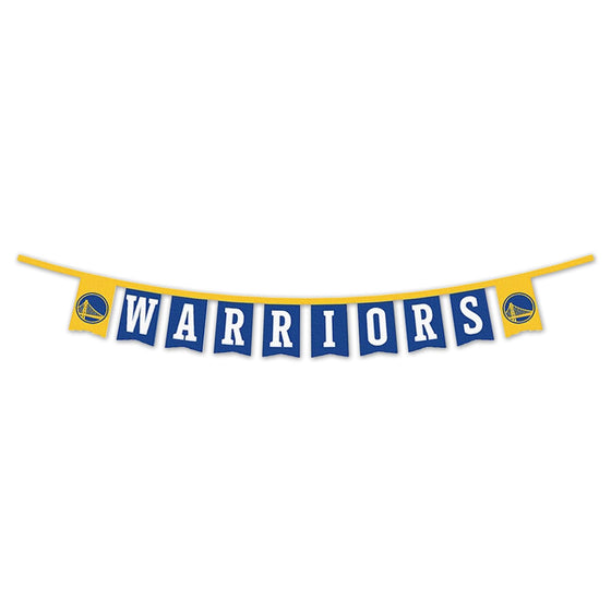 WinCraft Golden State Warriors Banner String Pennant Flags