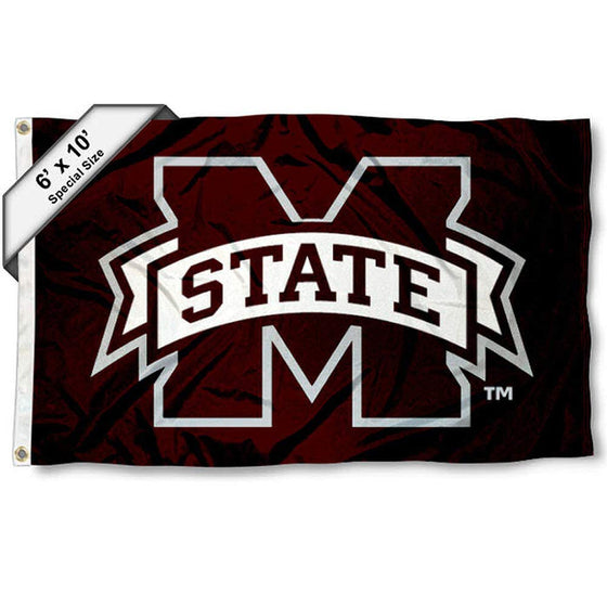 College Flags & Banners Co. Mississippi State Bulldogs 6x10 Feet Flag