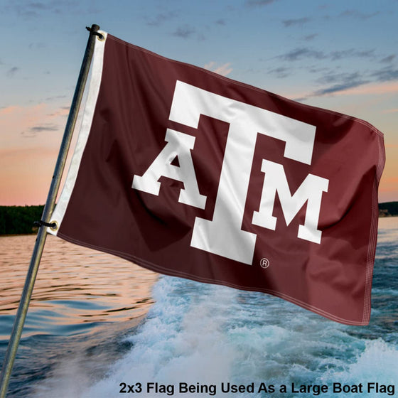 College Flags & Banners Co. Texas A&M Aggies Small 2x3 Foot Flag