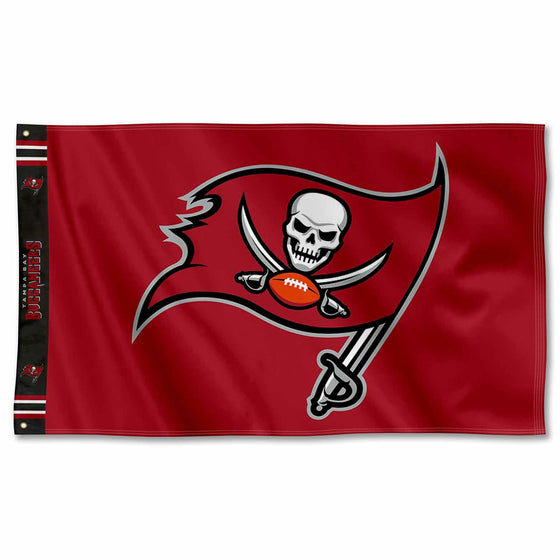 WinCraft Tampa Bay Buccaneers Printed Header 3x5 Foot Banner Flag