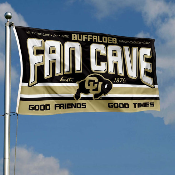 Colorado Buffaloes Fan Man Cave Banner Flag