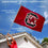 College Flags & Banners Co. South Carolina Gamecocks Flag with Pole and Bracket Complete Set