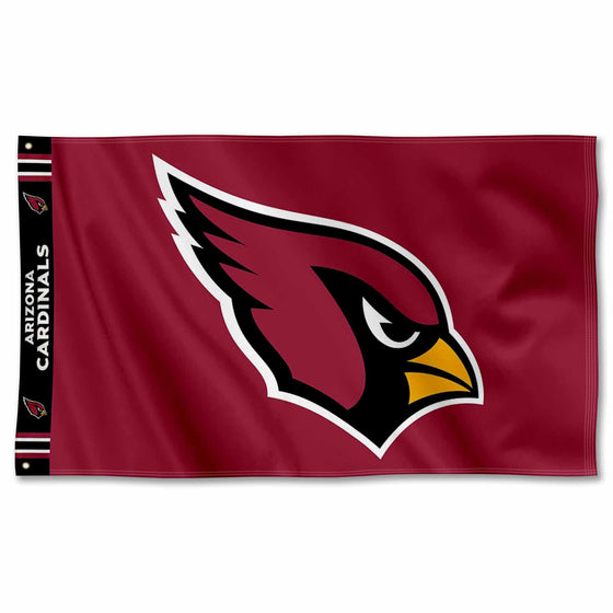 WinCraft Arizona Cardinals Printed Header 3x5 Foot Banner Flag