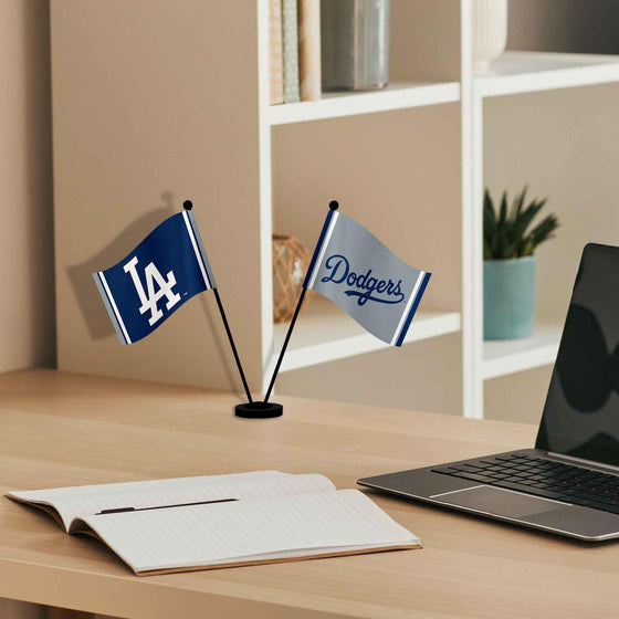 WinCraft Los Angeles Dodgers Desk and Table Top Flags