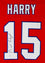 N'Keal Harry Autographed Red Pro Style Jersey- Beckett W Auth *1