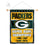 Green Bay Packers 4 Time Champions Banner Window Wall Hanging Flag with Suction Cup