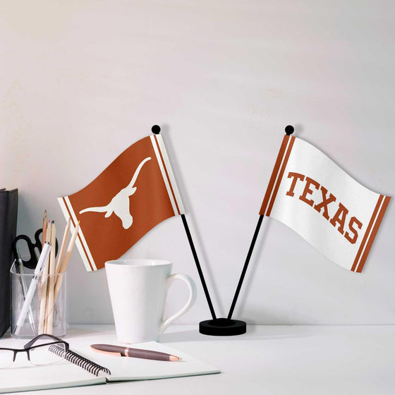 WinCraft Texas Longhorns Desk and Table Top Flags