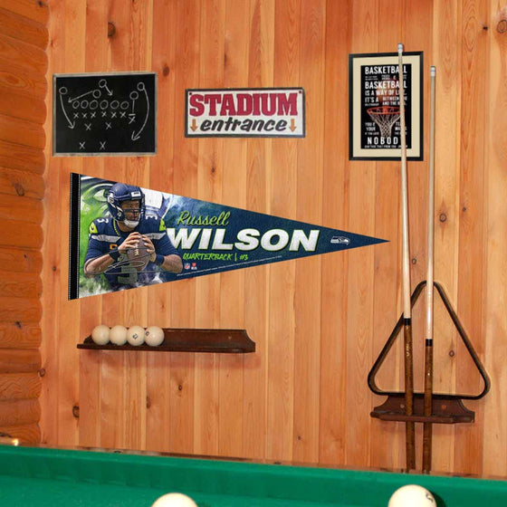 Seattle Seahawks Wilson Pennant Banner Flag