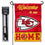 WinCraft Kansas City Chiefs Welcome to Our Home Garden Flag and Flagpole Mount