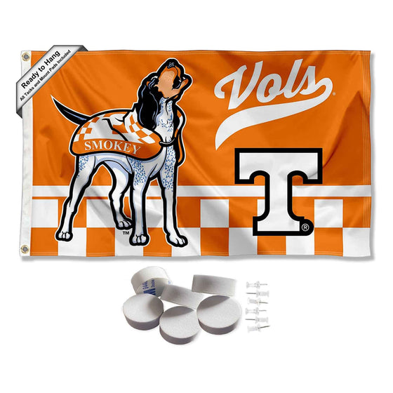 Tennessee Volunteers Logo Banner and Tapestry Wall Tack Pads