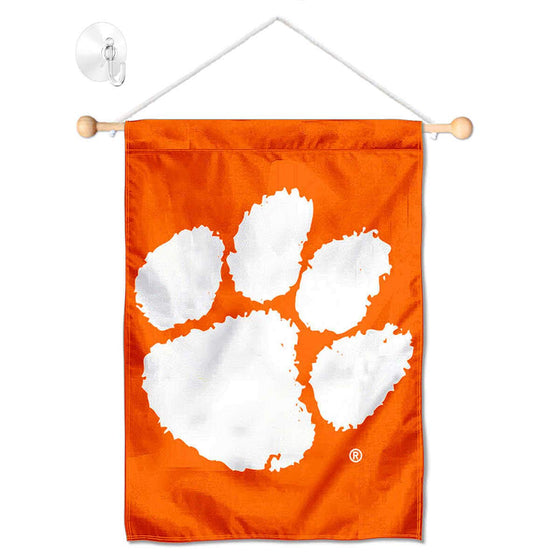 Clemson Tigers Paw Banner for Windows Doors and Walls