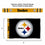 WinCraft Pittsburgh Steelers Printed Header 3x5 Foot Banner Flag