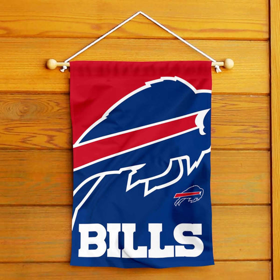 WinCraft Buffalo Bills Large Logo Double Sided Garden Banner Flag