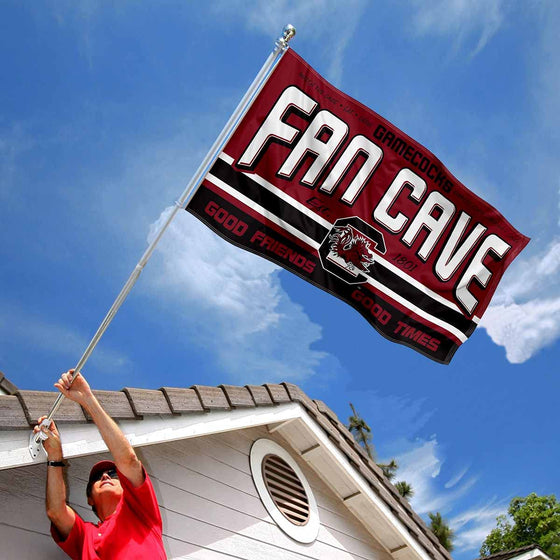 South Carolina Gamecocks Fan Man Cave Banner Flag