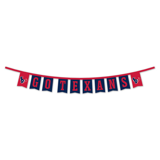 WinCraft Houston Texans Banner String Pennant Flags