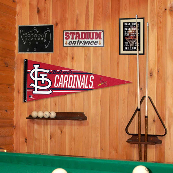 St. Louis Cardinals Pennant Banner and Wall Tack Pads