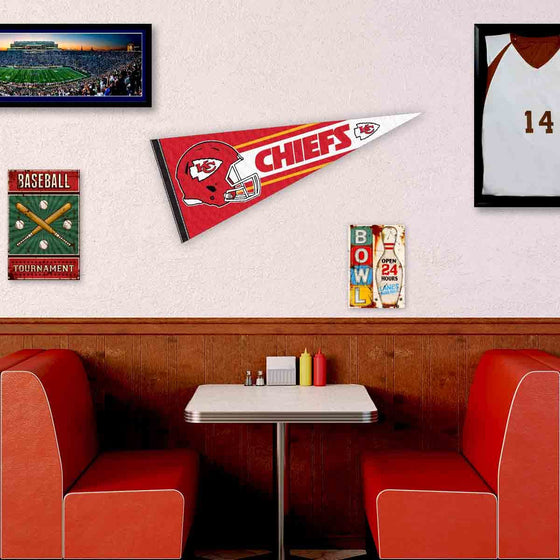 WinCraft Kansas City Chiefs Official 30 inch Large Pennant