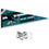 San Jose Sharks Pennant Flag and Wall Tack Pads Mounts