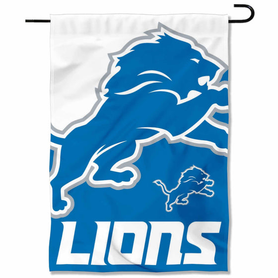 WinCraft Detroit Lions Large Logo Double Sided Garden Banner Flag