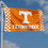 Tennessee Volunteers Checkerboard Large Grommet Banner Flag