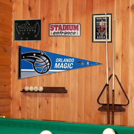 Orlando Magic Pennant Flag and Wall Tack Pads Mounts