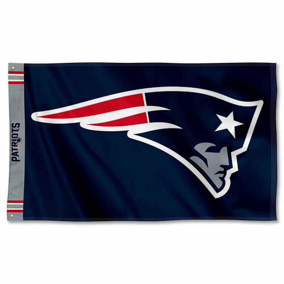 WinCraft New England Patriots Printed Header 3x5 Foot Banner Flag