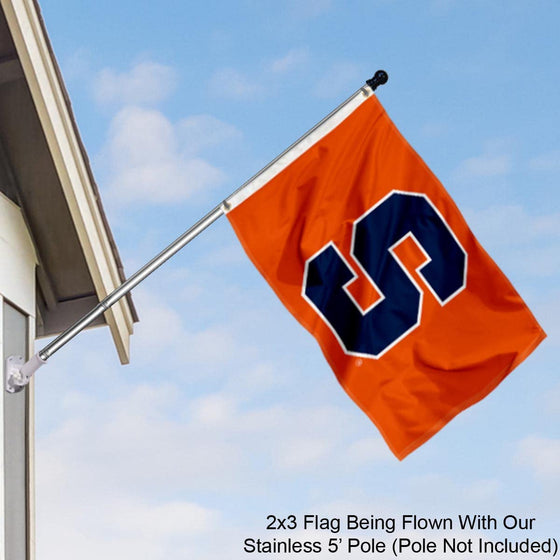 College Flags & Banners Co. Syracuse Orange Small 2x3 Foot Flag