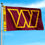 WinCraft Washington Commanders Printed Header 3x5 Foot Banner Flag