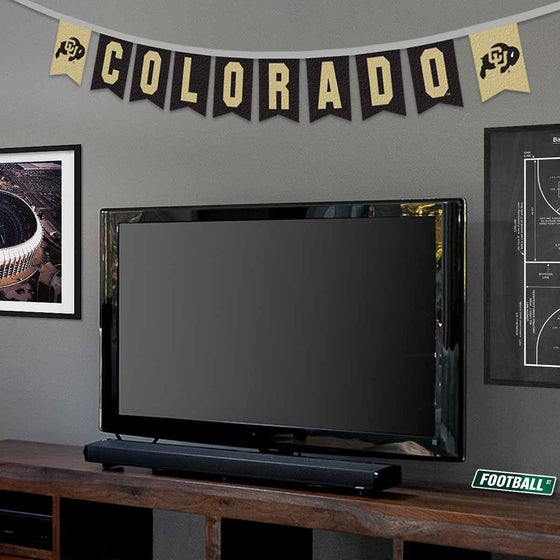 Colorado Buffaloes Banner String Pennant Flags