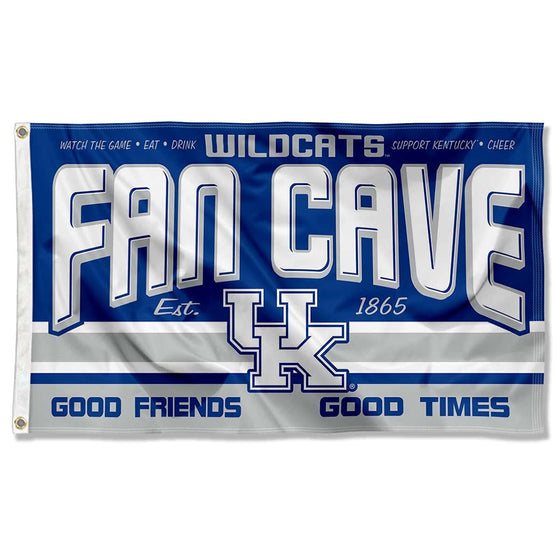 Kentucky Wildcats Fan Man Cave Banner Flag