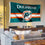 Miami Dolphins Throwback Retro Vintage Banner and Tapestry Wall Tack Pads