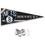 Brooklyn Nets Pennant Flag and Wall Tack Pads Mounts