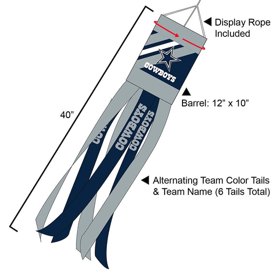 Dallas Cowboys Team Windsock