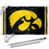 College Flags & Banners Co. Iowa Hawkeyes Stripes Flag with Pole and Bracket Kit