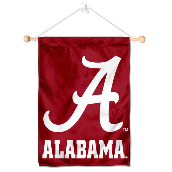 College Flags & Banners Co. Alabama Crimson Tide Banner for Windows Doors and Walls