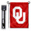 College Flags & Banners Co. Oklahoma Sooners Garden Flag with Pole Stand Holder