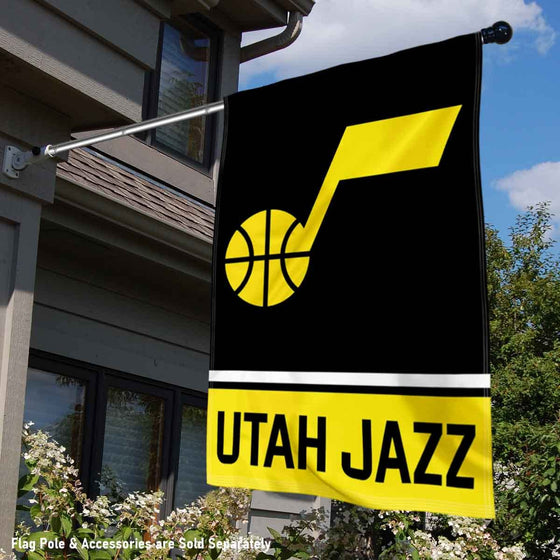 WinCraft Utah Jazz Double Sided House Banner Flag