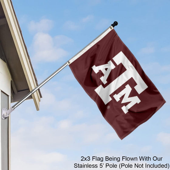 College Flags & Banners Co. Texas A&M Aggies Small 2x3 Foot Flag