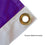 College Flags & Banners Co. James Madison Dukes Flag with Pole and Bracket Complete Set