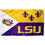 College Flags & Banners Co. LSU Tigers Acadia and USA Flag 3x5 Set