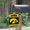 Iowa Hawkeyes Garden Flag and Mailbox Post Pole Mount Holder Set