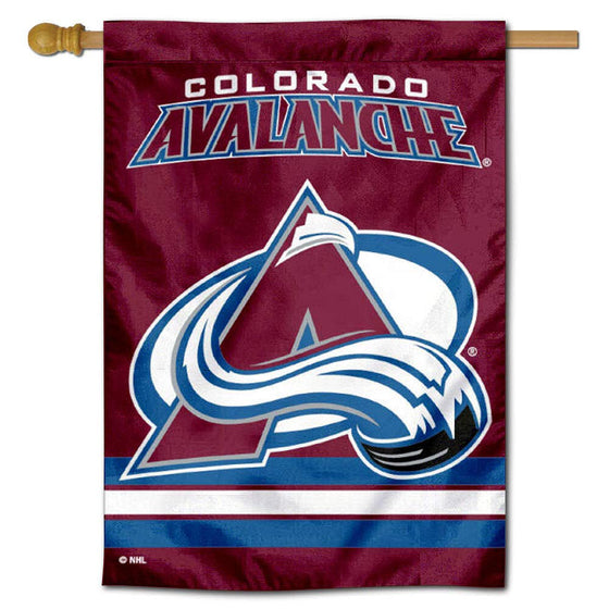 WinCraft Colorado Avalanche Double Sided Banner House Flag