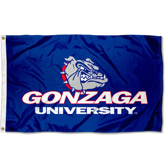 College Flags & Banners Co. Gonzaga Bulldogs 6x10 Feet Large Flag