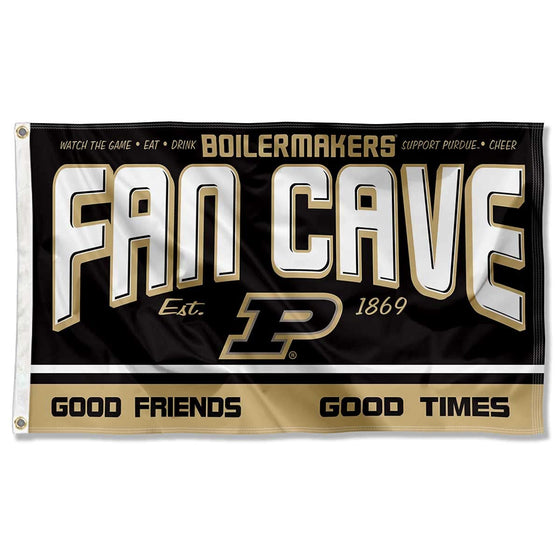 Purdue Boilermakers Fan Man Cave Banner Flag