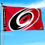 WinCraft Carolina Hurricanes Printed Header 3x5 Premium Banner Flag