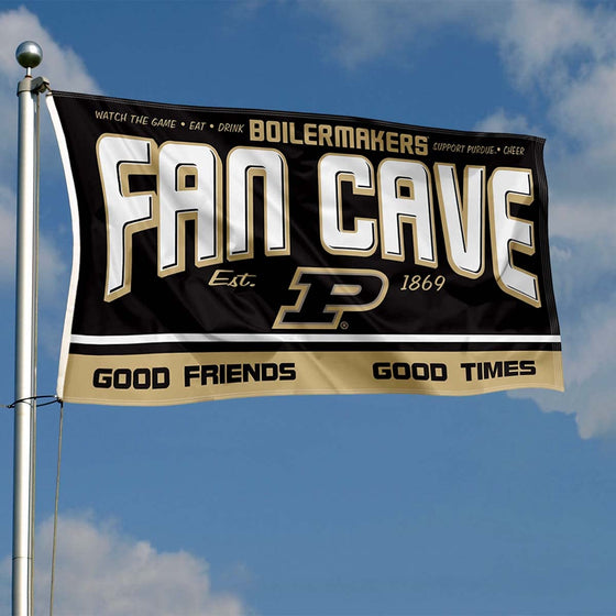 Purdue Boilermakers Fan Man Cave Banner Flag