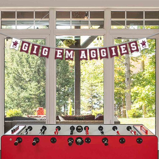 Texas A&M Aggies Banner String Pennant Flags