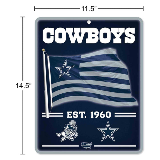 WinCraft Dallas Cowboys Americana Banner Flag Sign