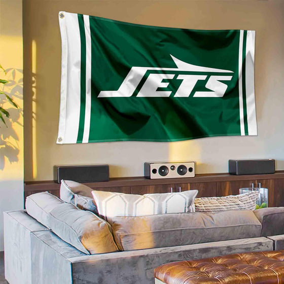 WinCraft New York Jets New Logo Large 3x5 Flag